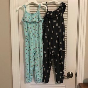 Two adorable 3t jumpsuits
